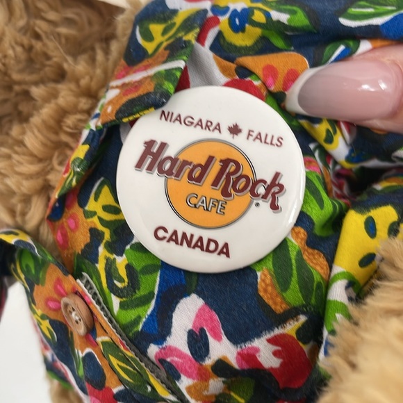 Vintage Hard Rock Cafe Niagara Falls Collectible Bear - Picture 4 of 5